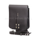 Polish Army Officer's Bag Leather Black 984/MON Black Original Used Very Good