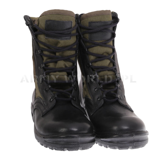 Military Shoes KS TROPEN Baltes Oliv Original Used