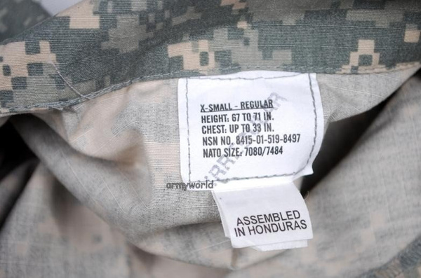 Bluza Wojskowa US Army ACU AT-DIGITAL UCP Ripstop Oryginał Nowa