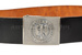 Military Leather Gala Belt Bundeswehr Original Used