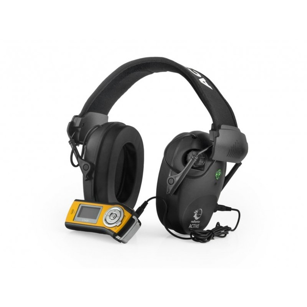 Ochronniki Słuchu RealHunter Active PRO Czarne + Okulary RealHunter (LE-401B+LG3048 black)