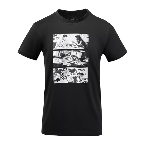 T-Shirt Combat Date Helikon-Tex Czarny (TS-CBT-CO-01)