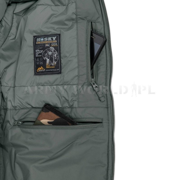 Jacket HUSKY Climashield® Apex 100g Helikon-Tex Alpha Green (KU-HKY-NL-36)