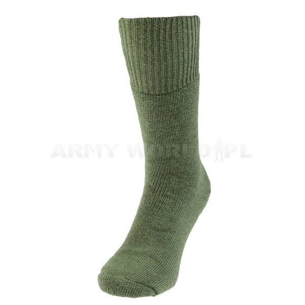 Military Dutch Woolen Socks Green Original New