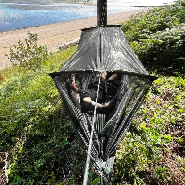 Hamak Frontline KING Size DD Hammocks Olive Green