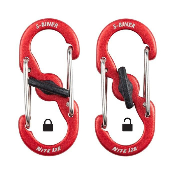 Karabinek Na Klucze BigFoot KeyRack Locker Aluminium Nite Ize (KLKBFA-03-R6)