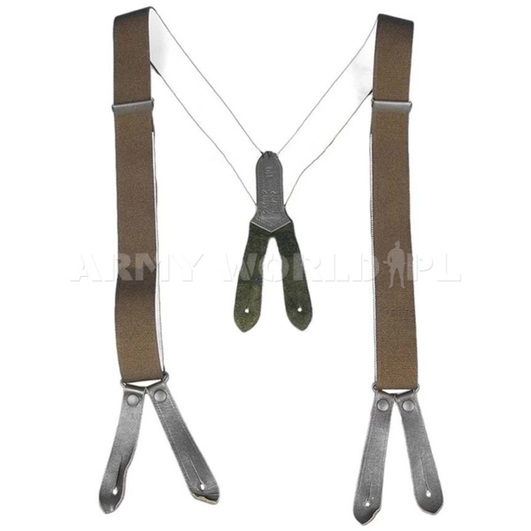 Military Braces Bundeswehr Adjustable Original Demobil SecondHand