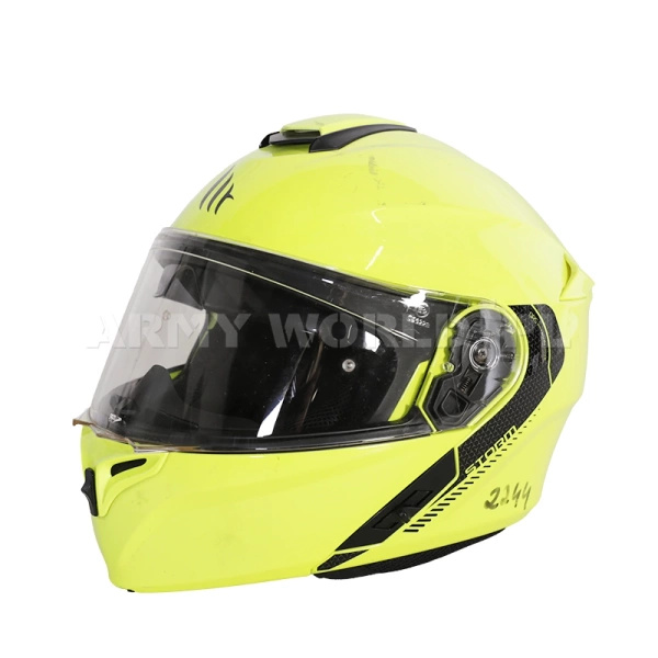 Kask Motocyklowy MT Helments Storm Neonowy Oryginał Demobil BDB