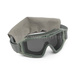 Ballistic Goggles Revision Desert Locus Foliage Green  + 3 Lenses Used