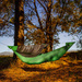 Hamak Lightest Pro Hammock z Moskitierą Ticket To The Moon Army Green /Green (TMPRO)