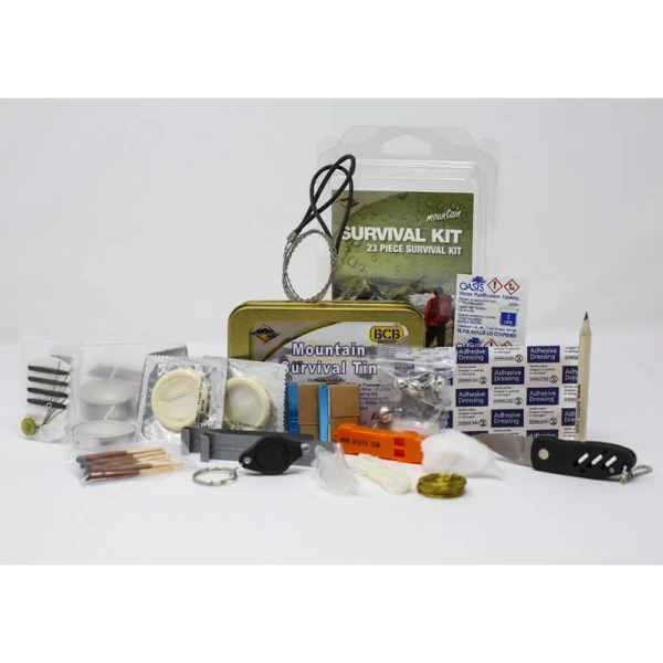 Zestaw Przetrwania Mountain Survival Tin BCB (CK019L)