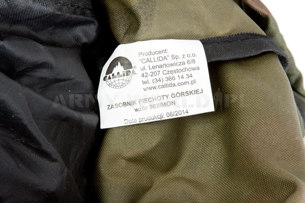 Zasobnik Piechoty Górskiej 987/MON + Plecak Patrolowy PL Camo Oryginał Nowy
