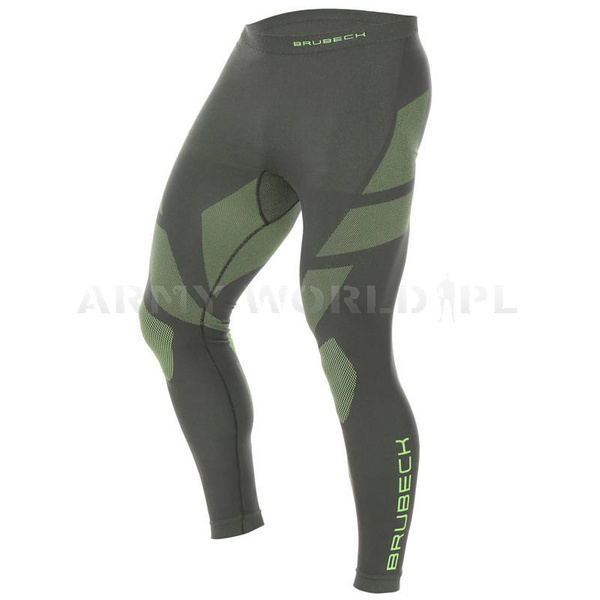 Man's Thermoactive Trousers Brubeck Dry Pewter / Lime