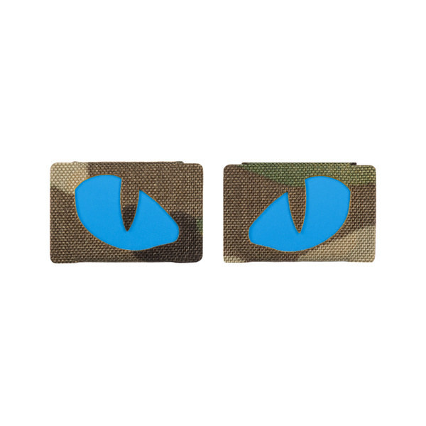 Naszywka Tiger Eyes M-Tac Multicam  / Blue (51502998)