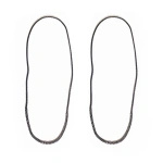 Pętle Montażowe Do Tropiku Fixed Loop Tarp Fastener 2 Szt. DD Hammocks Grey