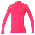 Women's Shirt Thermo Nilit Heat Brubeck Black / Pink