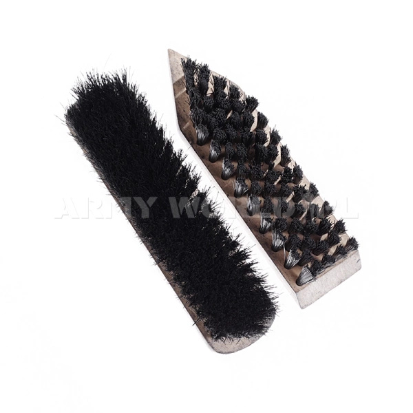 Set of Two Shoe Cleaning Brushes Original Surplus Very Good Condition