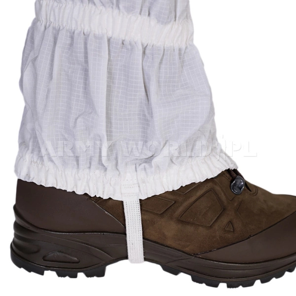 Stuptuty Wojskowe Hiszpańskie Białe Oryginał Demobil BDB