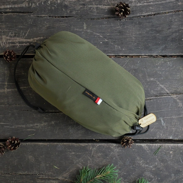 Hamak Obozowy Niedżwiedż z Moskitierą Double Zip TigerWood Olive 