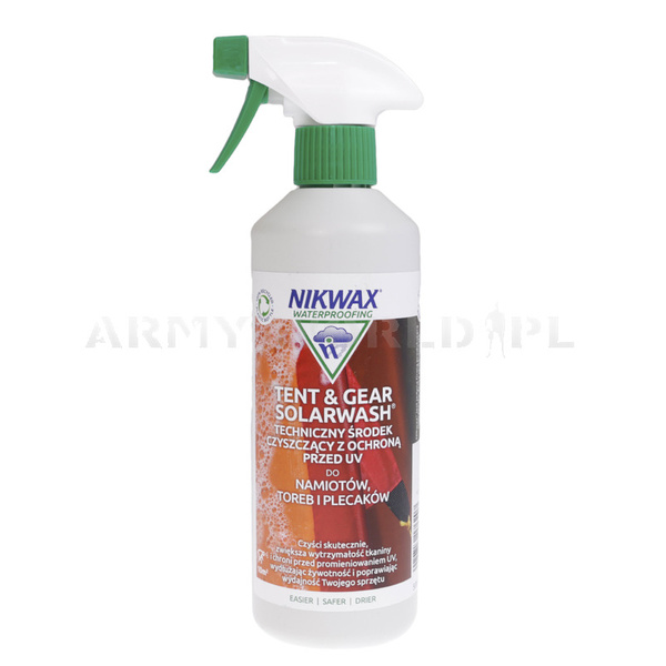 Impregnat Tent&Gear Solarwash Spray On Nikwax 500 ml