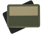 Military Emblem PVC Polish Flag Olive / Khaki Helikon-Tex Set Of 2 pieces (OD-FPL-RB-13)