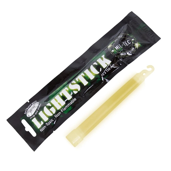 Światło Chemiczne 15 x 150 mm Lightstick Mil-tec Żółte (14940015)