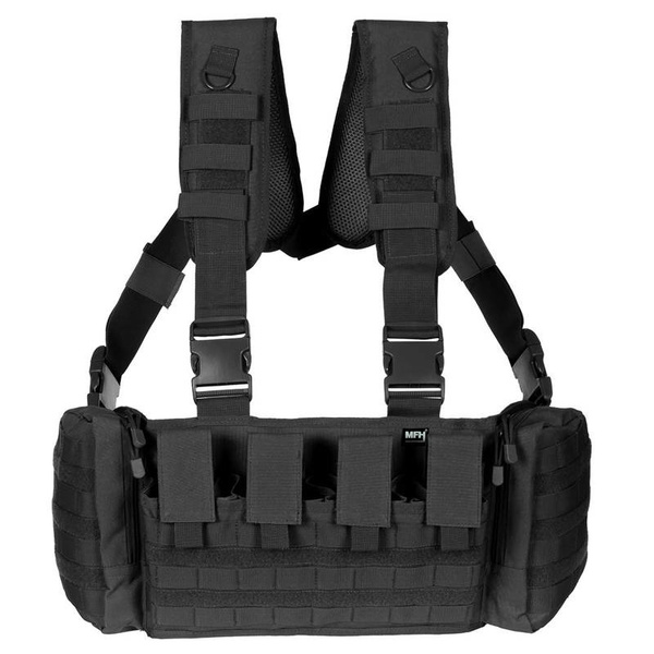 Kamizelka Taktyczna Chest Rig "Mission" MFH Czarna (04633A)