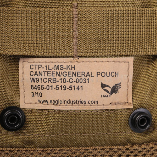 Canteen / General Pouch Eagle Industries Coyote Genuine Military Surplus New