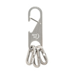 Karabinek Na Klucze Z-Rack Keychain Bottle Opener Stalowy Nite Ize Srebrny (ZRB-11-R6)