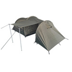 Two-Person Tent with vestibule 1,30 x 3,90 Mil-tec(14225990)