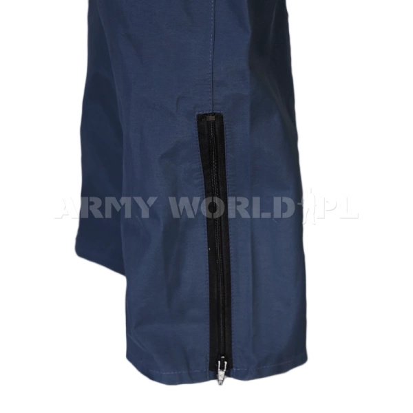 Spodnie Wojskowe Brytyjskie RAF Gore-Tex Granatowe Oryginał Nowe
