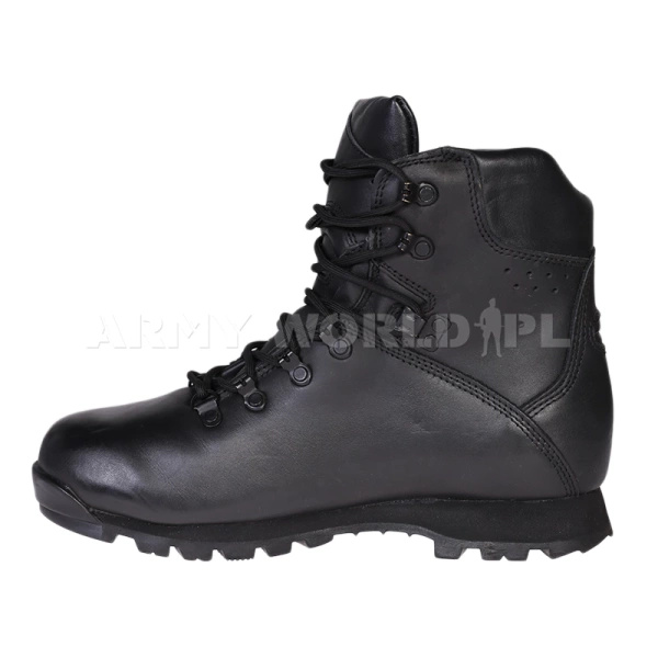 Buty Wojskowe Skórzane ITURRI Patrol Boot Czarne Oryginał Demobil DB