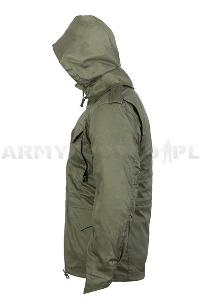 Field Jacket With liner Model M65 Mil-tec Oliv New