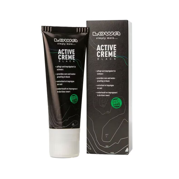 Impregnat Active Creme Nubuk / Zamsz Lowa Czarny 75 ml