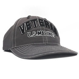 Czapka USMC Veteran Embroidered Marine Corps 7.62 Design Szara (BIC-762GREY)