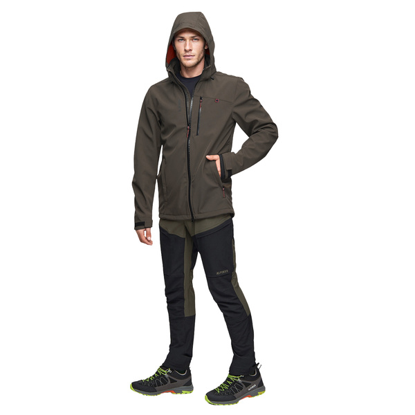 Kurtka Softshell Alpinus Roignais Brązowa (MK35058)