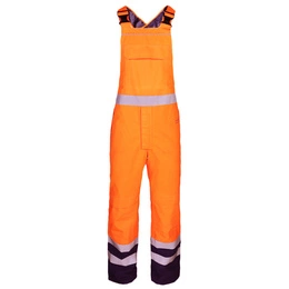 Spodnie Robocze Na Szelkach Hydrowear Pomarańczowe Odblaskowe Oryginał Demobil DB