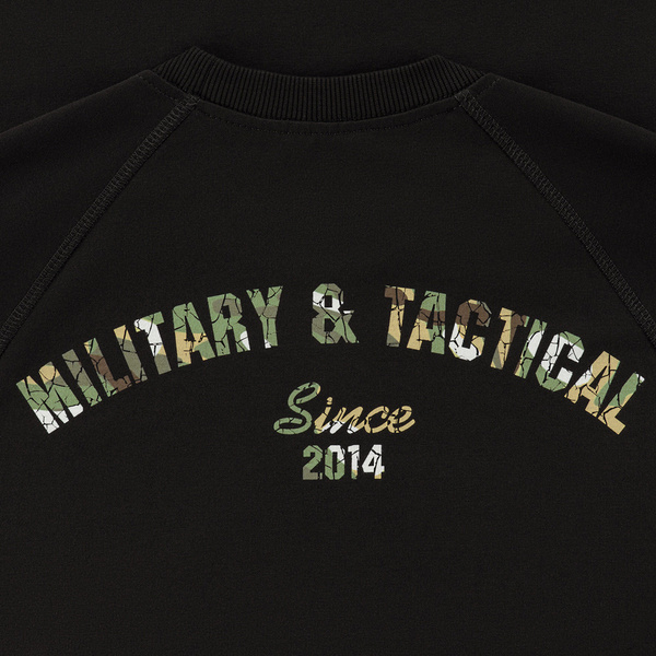 Bluza Raglanowa Logo M-Tac Czarna (20511002)