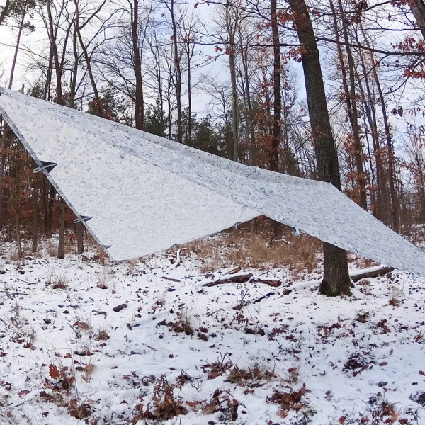 Płachta Biwakowa Tarp 3x3 DD Hammocks Winter Multicam