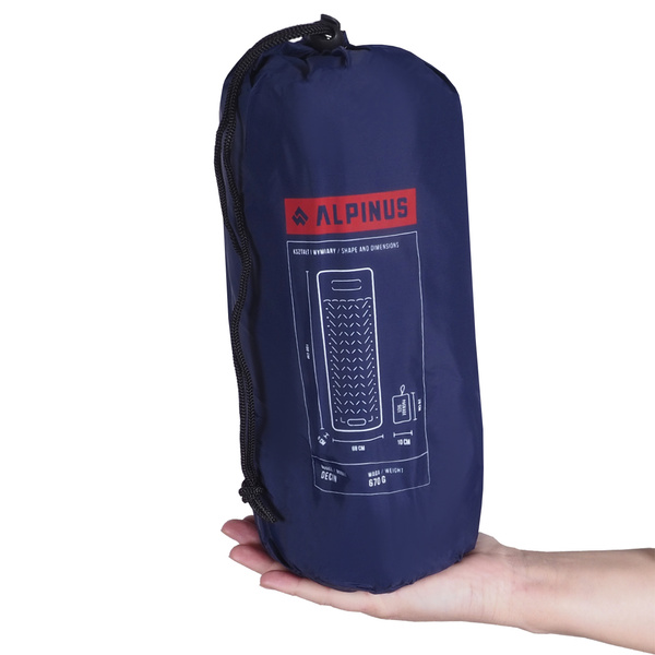 Materac / Karimata Dmuchana Alpinus Decin Granatowy (NP11150)
