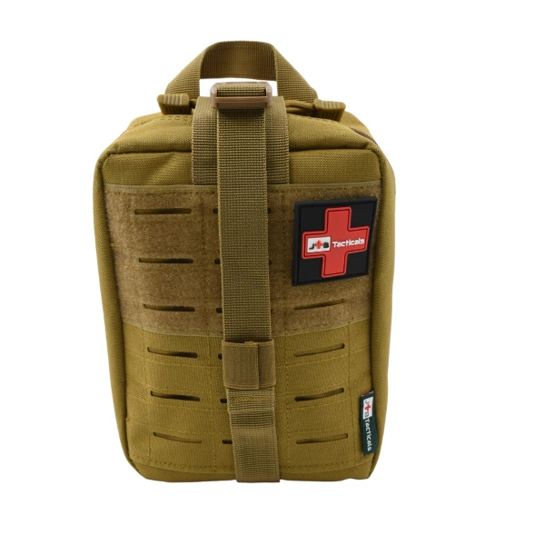 Apteczka Taktyczna Zrywana IFAK Molle Laser Cut JB Tacticals Brązowa