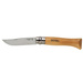 Nóż Składany OPINEL INOX N°8 Natural Blister (000405)