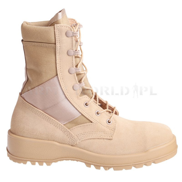 Buty Wojskowe US Army Hot Weather Steel Toe Boot UPCW Thorogood Desert Oryginał Nowe 