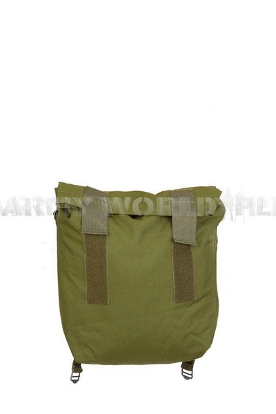 Gas Mask Bag / Case Without Strap Olive Danish Army Original Used