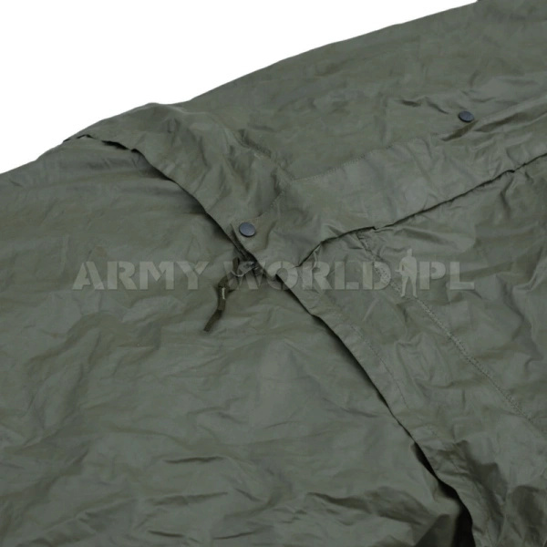 Śpiwór BW Z Rękawami + Pokrowiec Podgumowany MFH Olive Powystawowy
