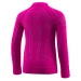 Bluza Termoaktywna Dziecięca Thermo Kids Brubeck Fuksjowo / Szara (LS1611K)