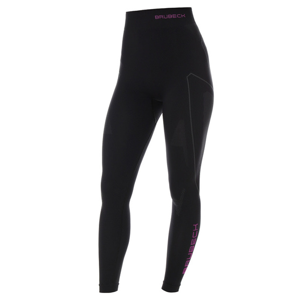 Women's Trousers Thermo Nilit Heat Brubeck Black/Pink