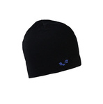 Czapka 100% Wełna Merino Unisex Woolona Czarna