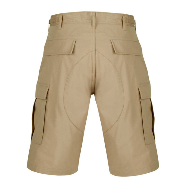 Bermuda Shorts BDU Type Helikon-Tex Ripstop Khaki (SP-BDK-CR-13)