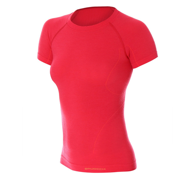 Women's T-shirt Thermoactive  ACTIVE WOOL Brubeck Raspberry